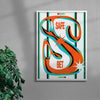 SAFE BET contemporary wall art print by Sheyi Adebayo - sold by DROOL