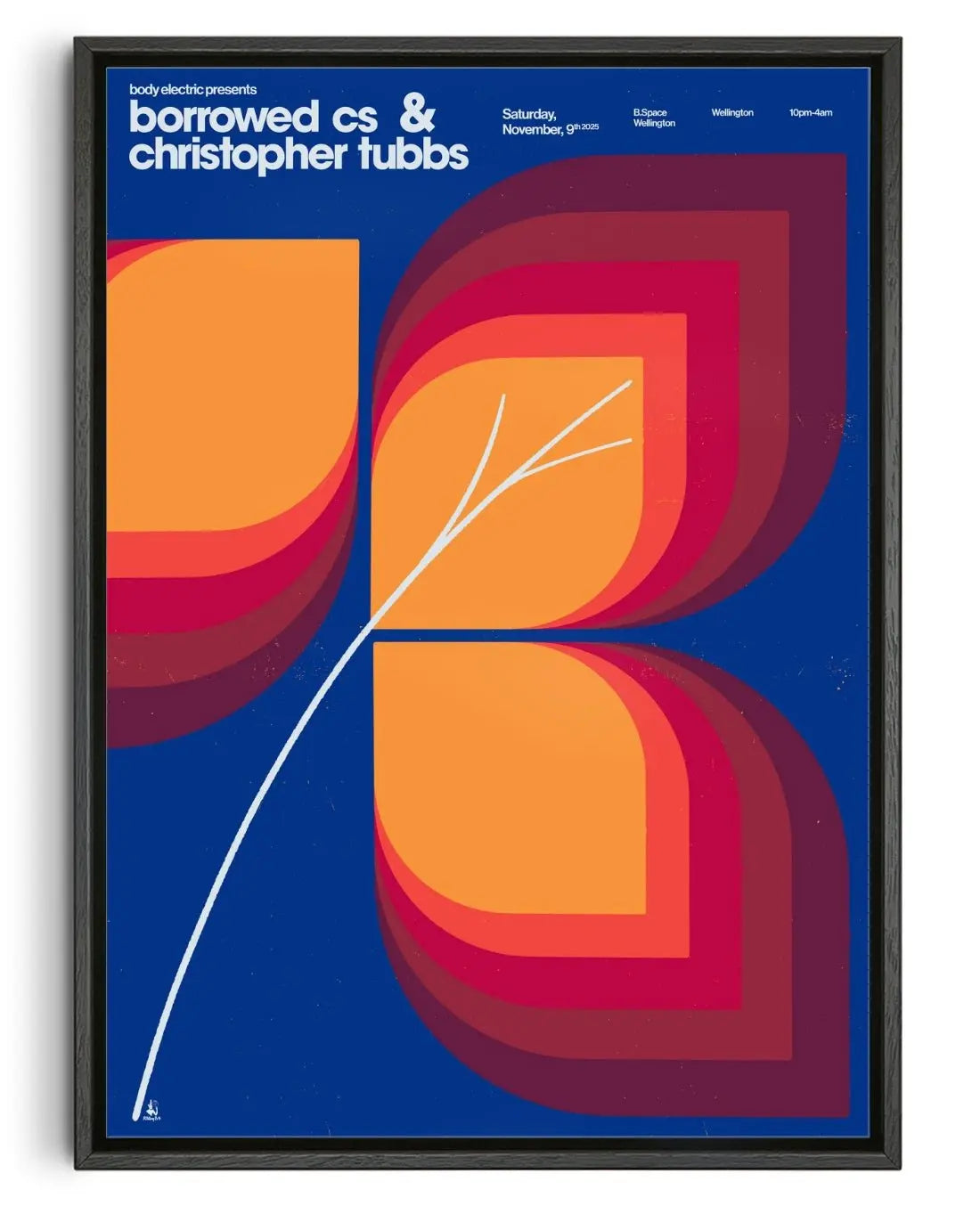 Tubb Flower contemporary wall art print by Floating Bstrd - sold by DROOL