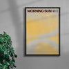 Morning Sun contemporary wall art print by Henry M. - sold by DROOL
