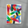 Pondering contemporary wall art print by Amber Vittoria - sold by DROOL