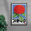 Ixora contemporary wall art print by George Kempster - sold by DROOL