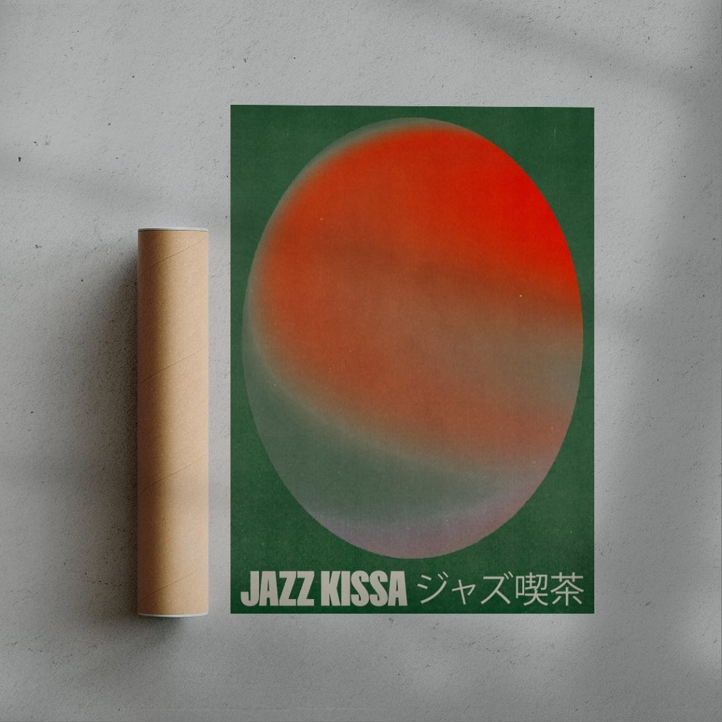 Jazz Kissa contemporary wall art print by Henry M. - sold by DROOL