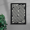 RIGHTEOUS contemporary wall art print by Xtian Miller - sold by DROOL