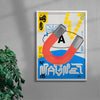 Love Is Like A Magnet contemporary wall art print by MEDG - sold by DROOL