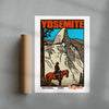 Yosemite contemporary wall art print by Othman Zougam - sold by DROOL