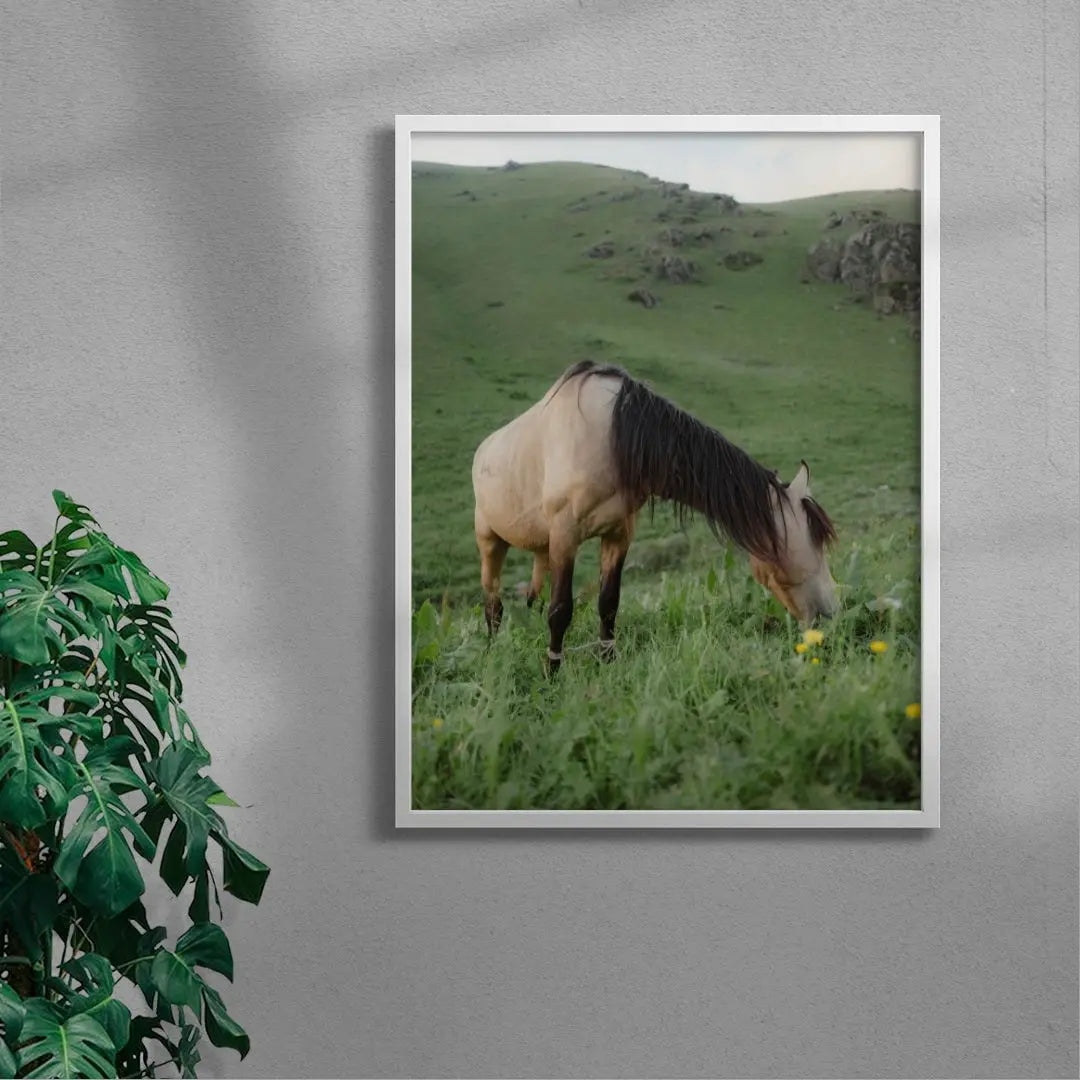 GRAZE contemporary wall art print by Megan Rogers - sold by DROOL