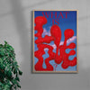 What is Love? contemporary wall art print by Sara Cristina Moser - sold by DROOL