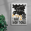 Shiny Things - UNFRAMED contemporary wall art print by Alexander Khabbazi - sold by DROOL