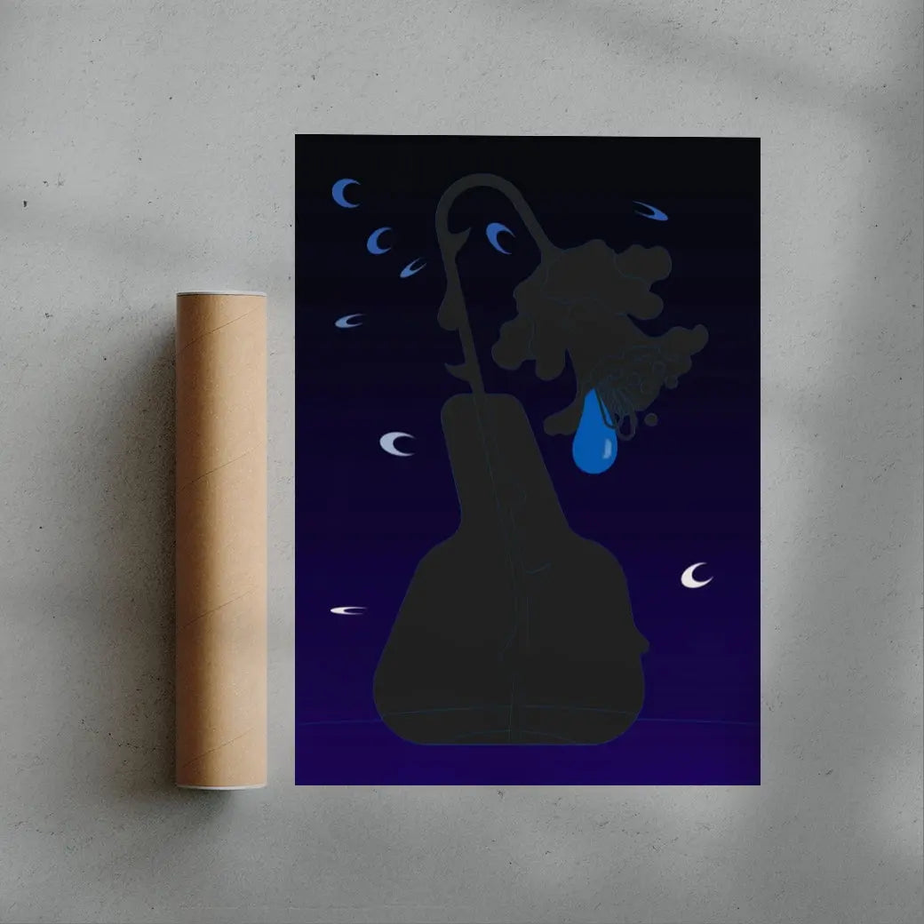 WEEPING contemporary wall art print by Thomas Hedger - sold by DROOL