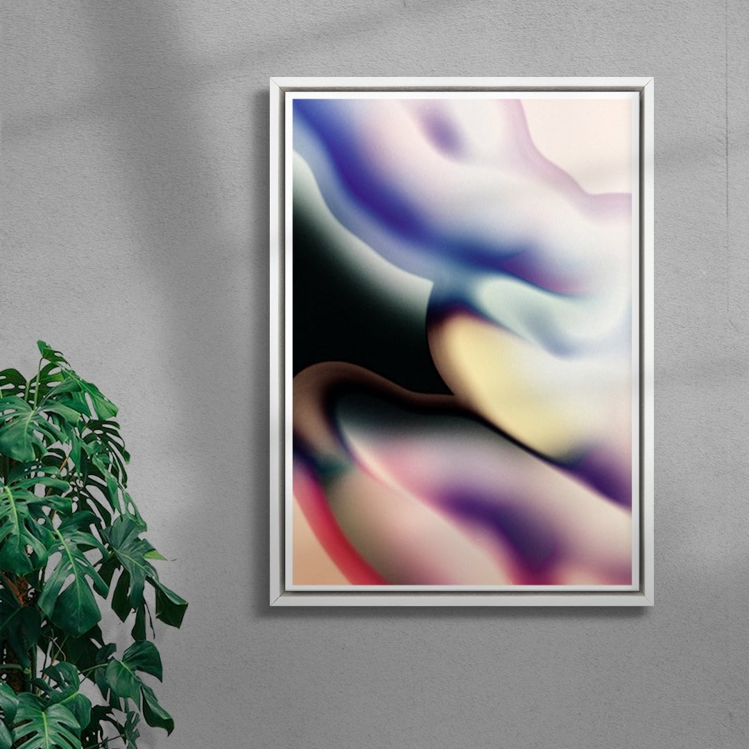Blob contemporary wall art print by Henry M. - sold by DROOL
