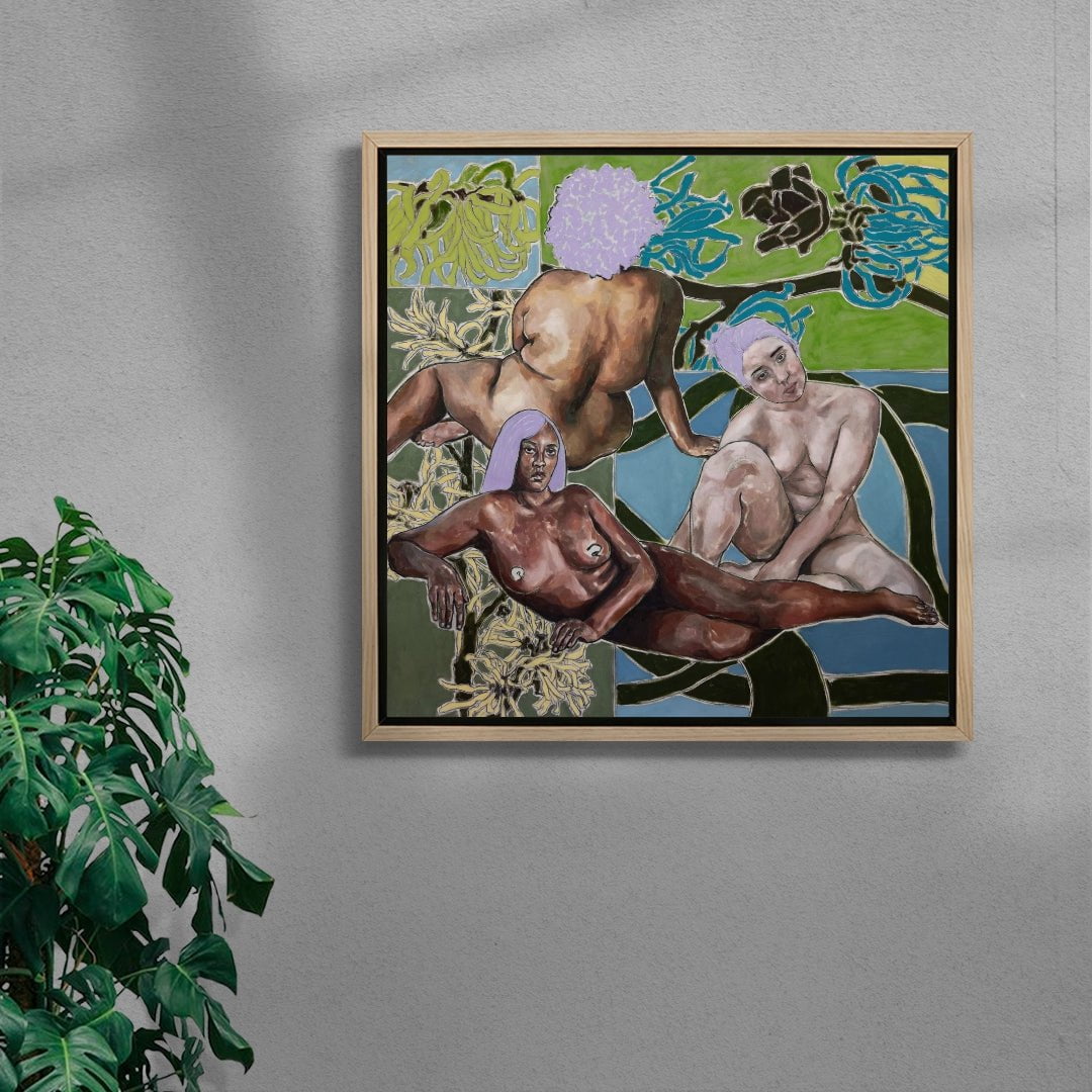 A Place To Heal contemporary wall art print by Sophie Goudman-Peachey - sold by DROOL