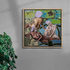 A Place To Heal contemporary wall art print by Sophie Goudman-Peachey - sold by DROOL