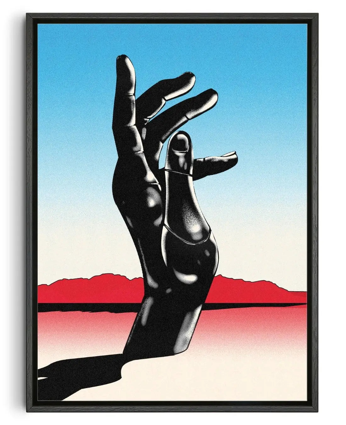 Tatooine Hand Models Wanted contemporary wall art print by Will Da Costa - sold by DROOL