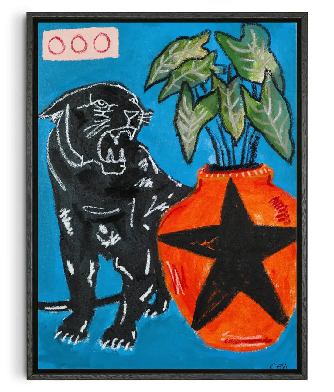 Staying Grounded contemporary wall art print by Caitlin Flood-Molyneux - sold by DROOL