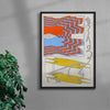 Meaning contemporary wall art print by Tristan Huschke - sold by DROOL