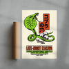 The Cobra Den contemporary wall art print by Othman Zougam - sold by DROOL