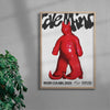 Idle Mind contemporary wall art print by River Cousin - sold by DROOL