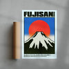 Fujisan contemporary wall art print by Othman Zougam - sold by DROOL