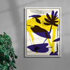 LEAVES contemporary wall art print by Eamonn O'Boyle - sold by DROOL