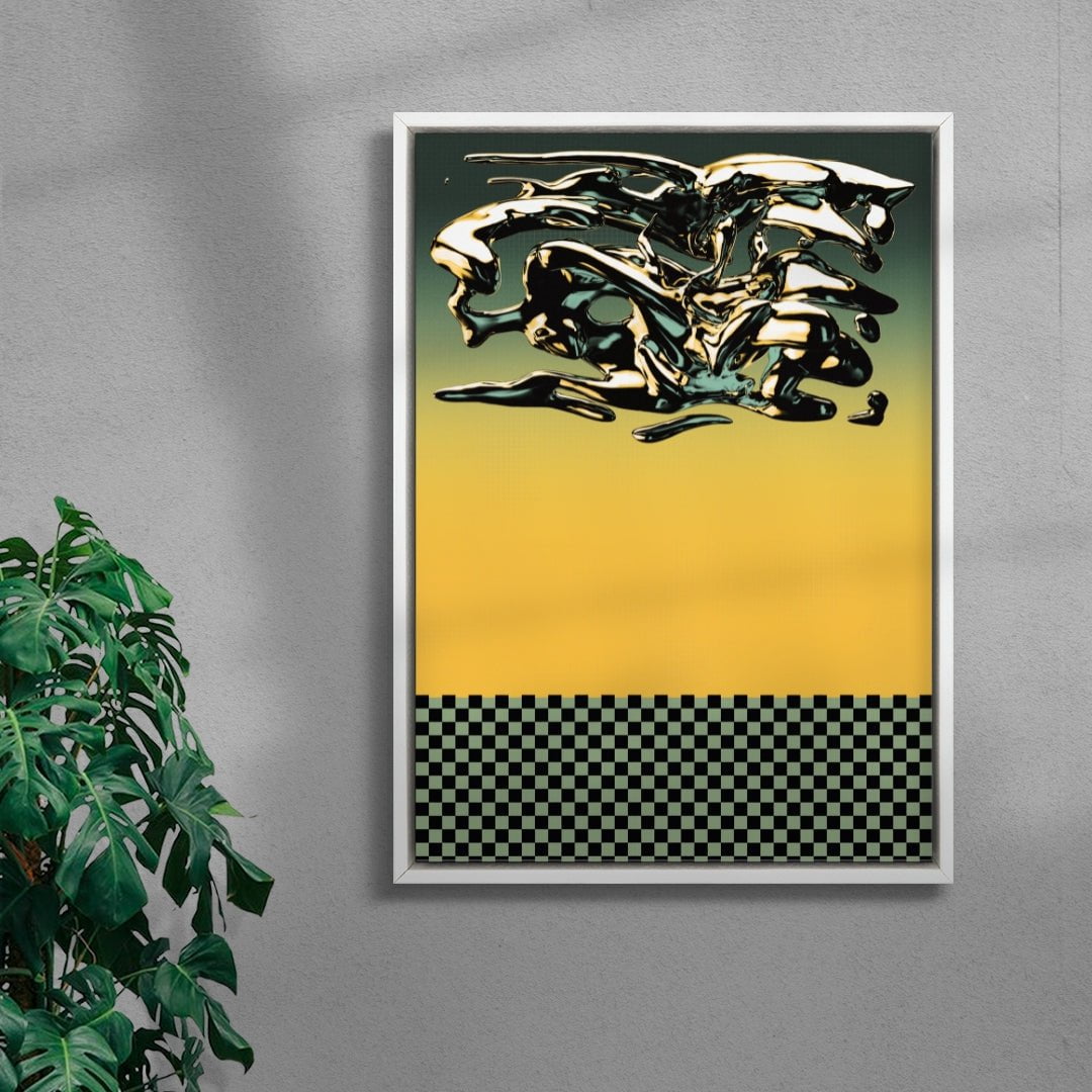 Virtual Dream 2/3 contemporary wall art print by Tristan Miller - sold by DROOL
