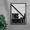 THIS MOMENT contemporary wall art print by Brad Mead - sold by DROOL