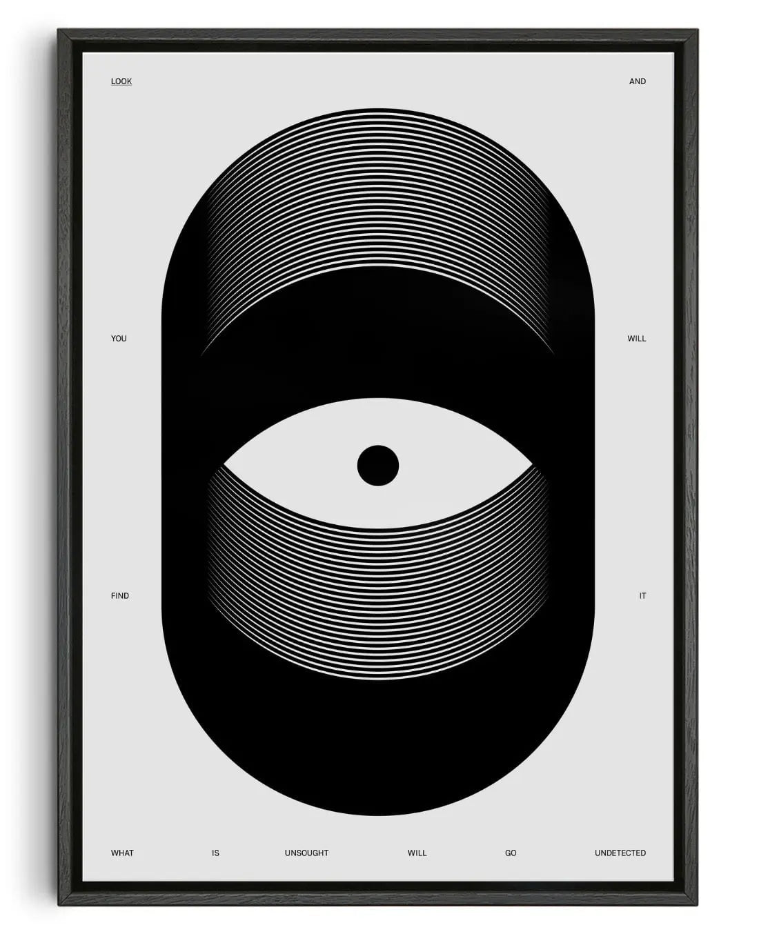 Look contemporary wall art print by John Schulisch - sold by DROOL