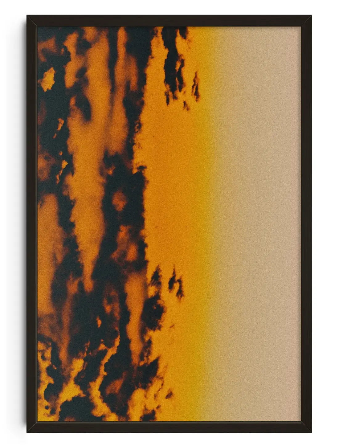 Ember contemporary wall art print by Omar Belattar - sold by DROOL
