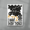 Shiny Things contemporary wall art print by Alexander Khabbazi - sold by DROOL