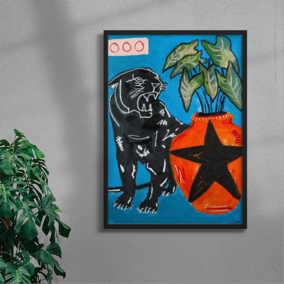 Staying Grounded contemporary wall art print by Caitlin Flood-Molyneux - sold by DROOL