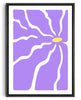 Load image into Gallery viewer, Violet Thirst - UNFRAMED contemporary wall art print by Kim Van Vuuren - sold by DROOL