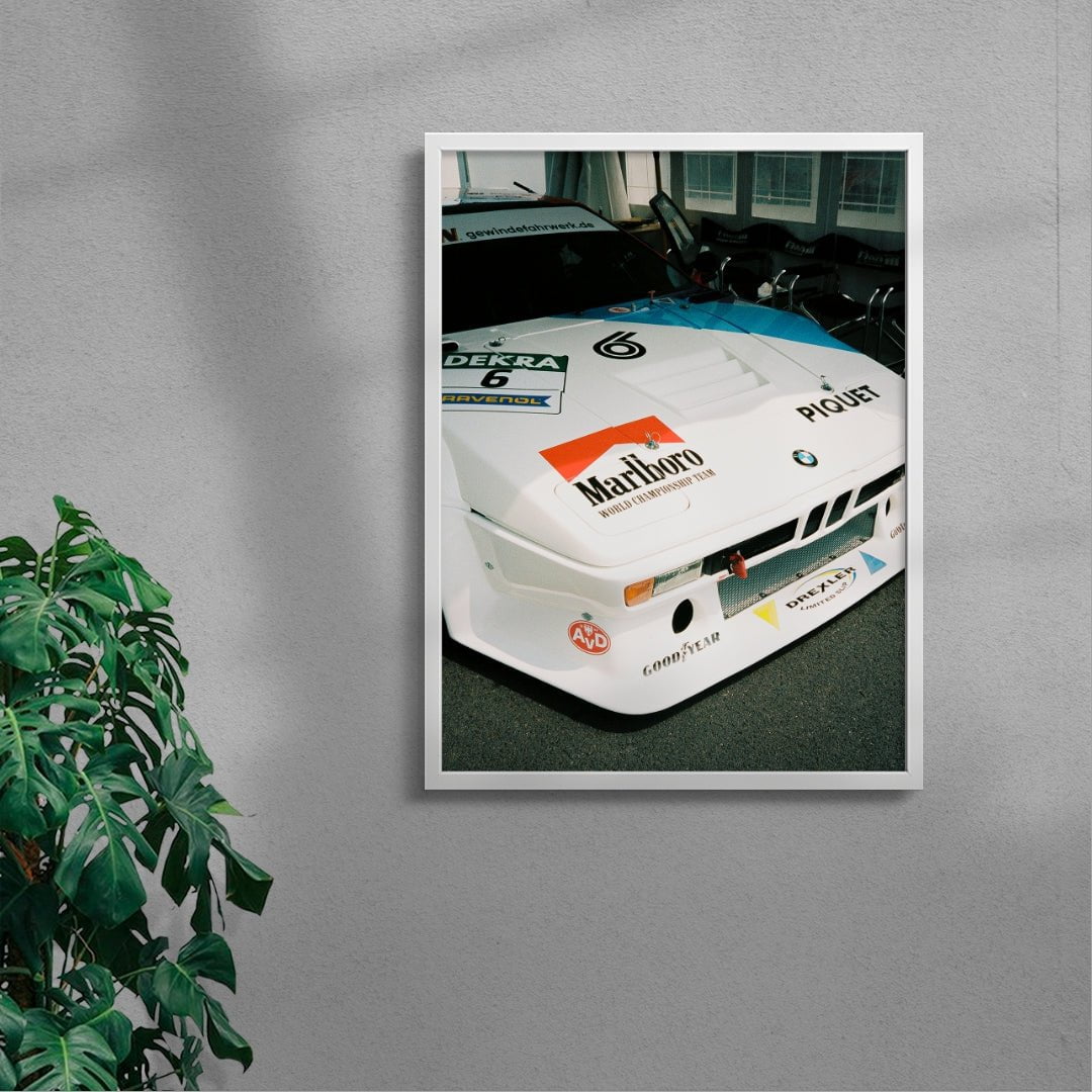 BMW M1 Procar Championship contemporary wall art print by 6.tiff - sold by DROOL