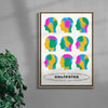 Headspace contemporary wall art print by Studio Trikken - sold by DROOL