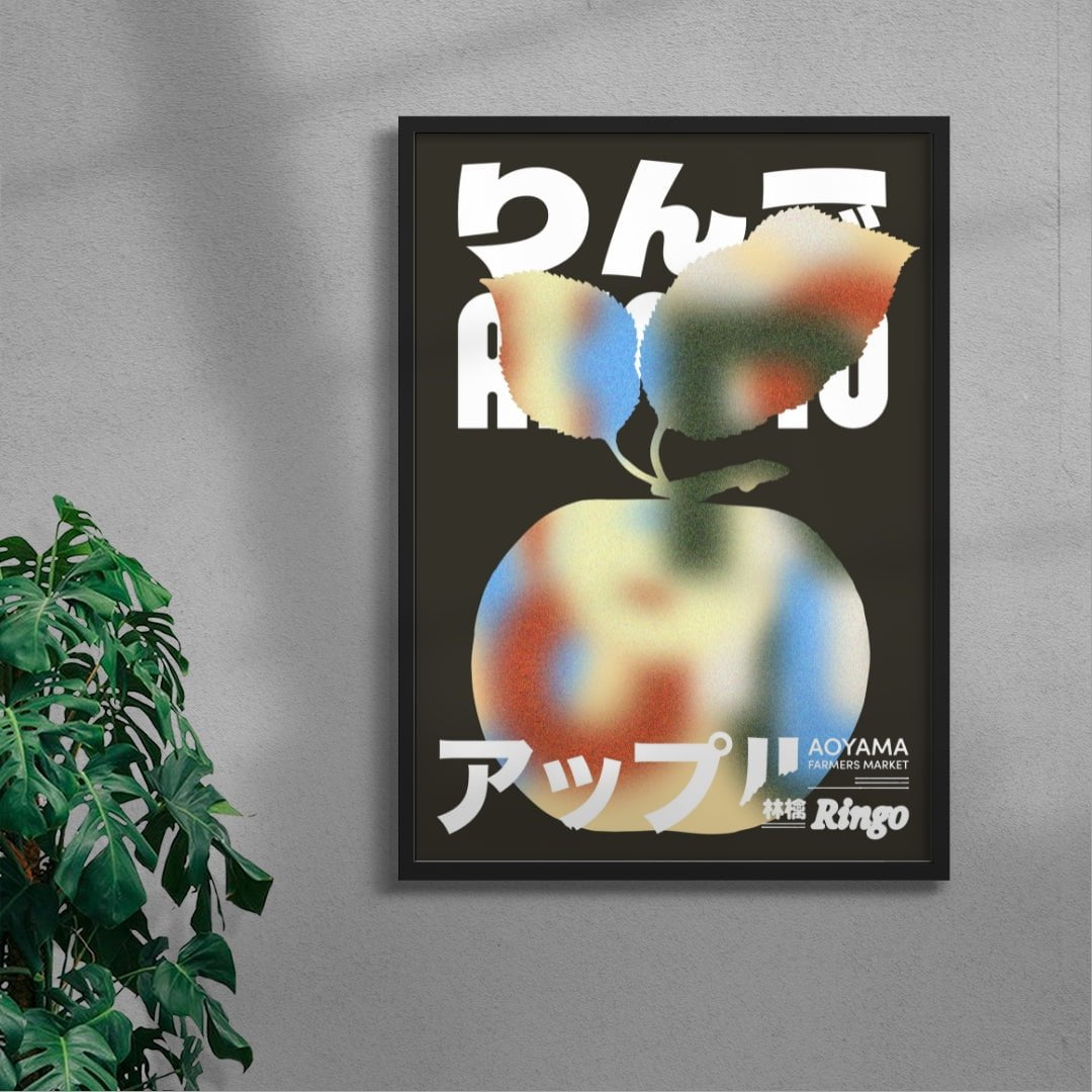 Ringo contemporary wall art print by Studio Trikken - sold by DROOL