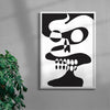SMOKE SCREEN contemporary wall art print by Max Blackmore - sold by DROOL