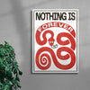Nothing Is Forever contemporary wall art print by Alexander Khabbazi - sold by DROOL
