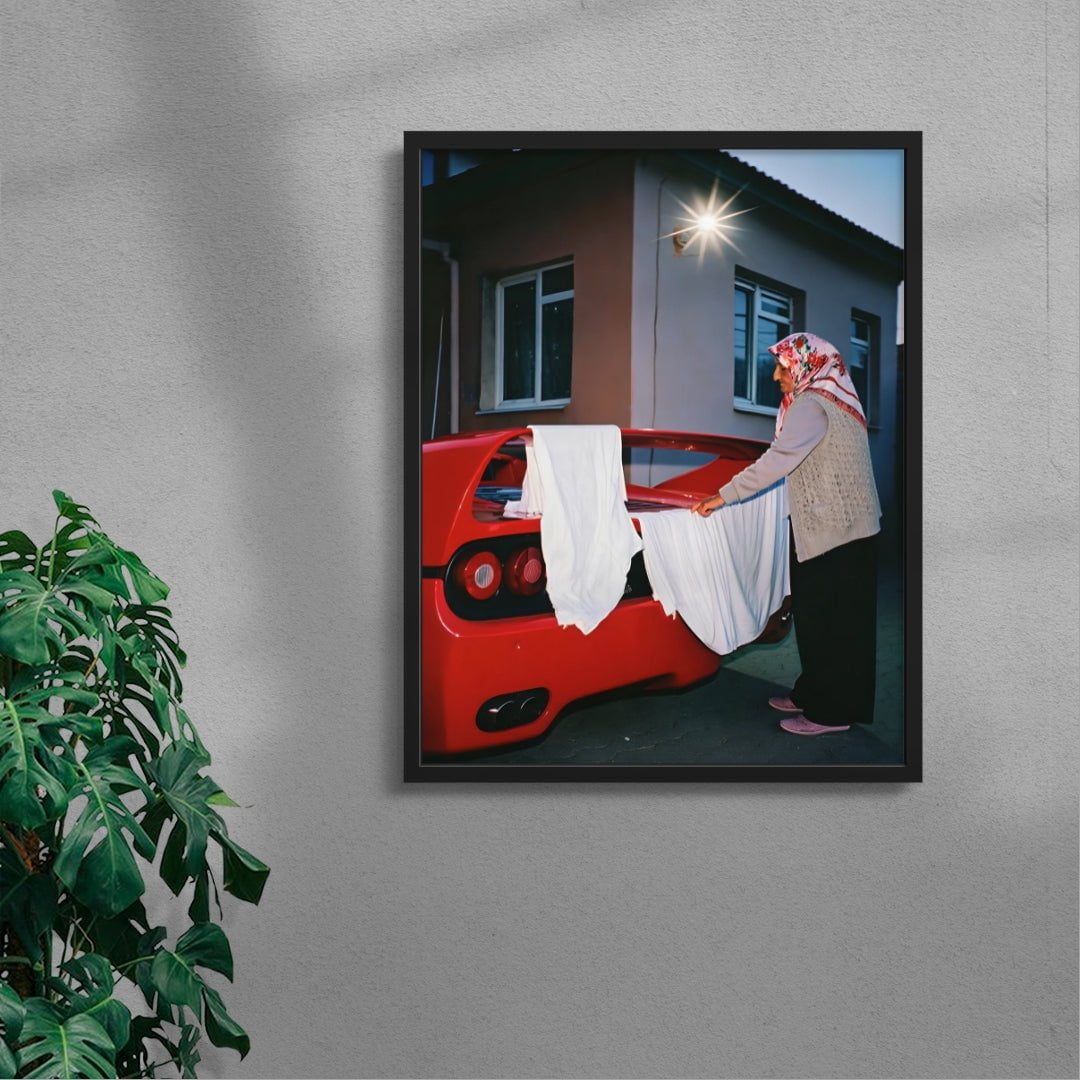 DRY contemporary wall art print by Ces XC - sold by DROOL