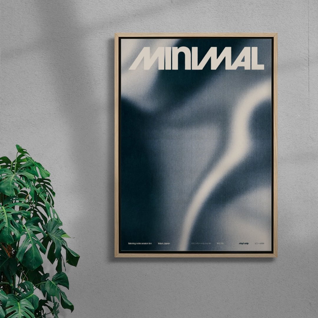 Minimal contemporary wall art print by Henry M. - sold by DROOL