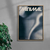 Minimal contemporary wall art print by Henry M. - sold by DROOL