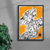 The Pack contemporary wall art print by Caitlin Flood-Molyneux - sold by DROOL