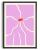 Cargar imagen en el visor de la galería, Pink ´n`Poisonous contemporary wall art print by Kim Van Vuuren - sold by DROOL