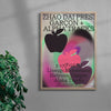 Apples Party contemporary wall art print by MENSLIES - sold by DROOL