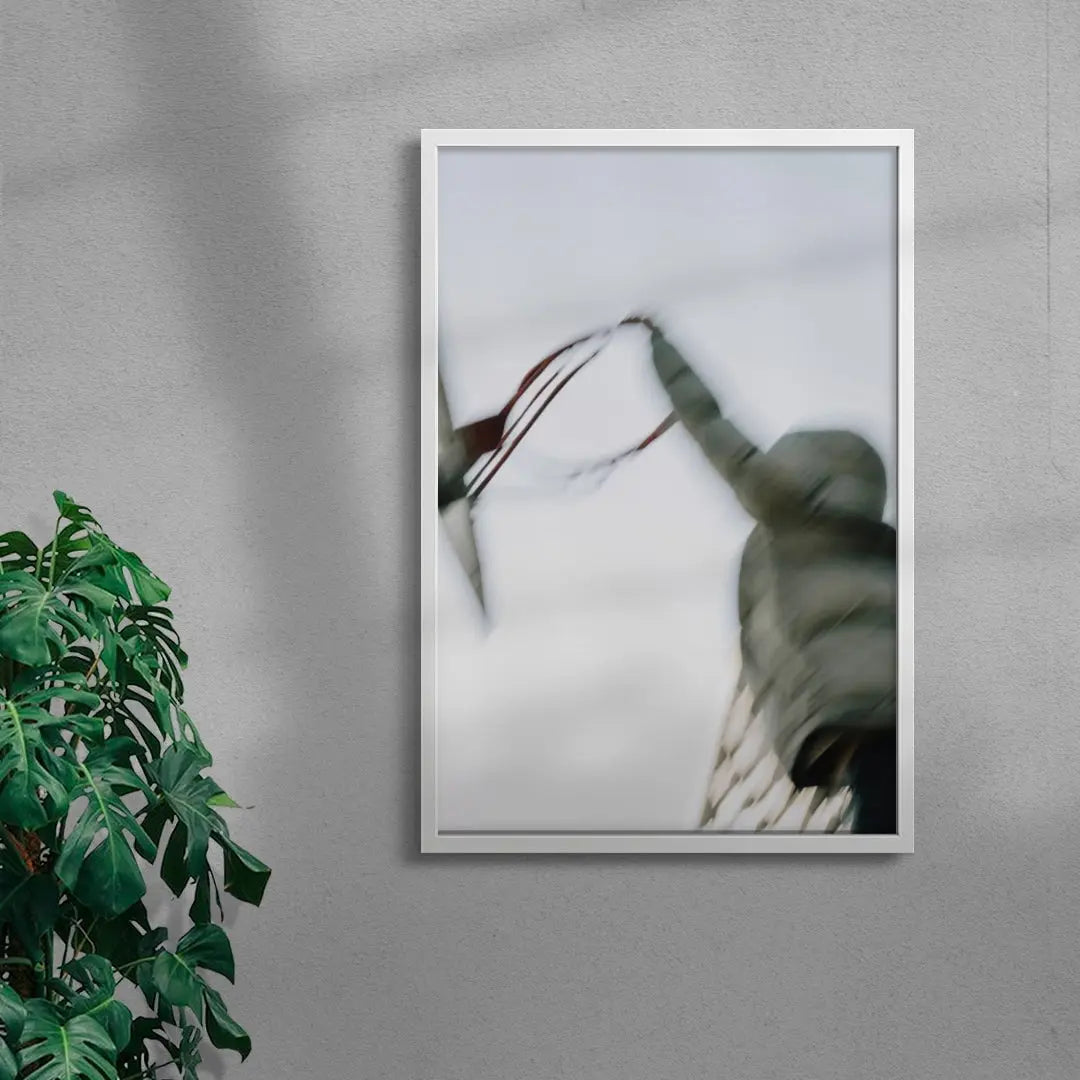 Dunked. contemporary wall art print by Mackenzie Duncan - sold by DROOL