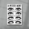 The Little Death (Mono) contemporary wall art print by Utsav Verma - sold by DROOL