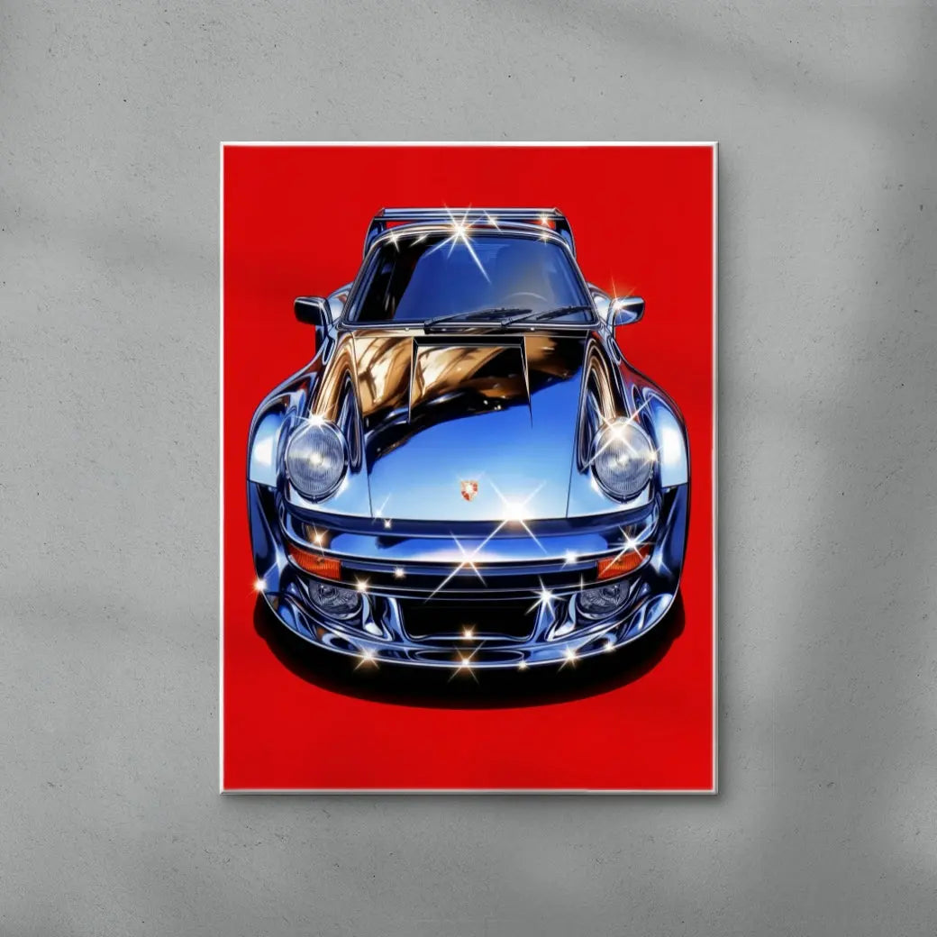 Chrome Porsche