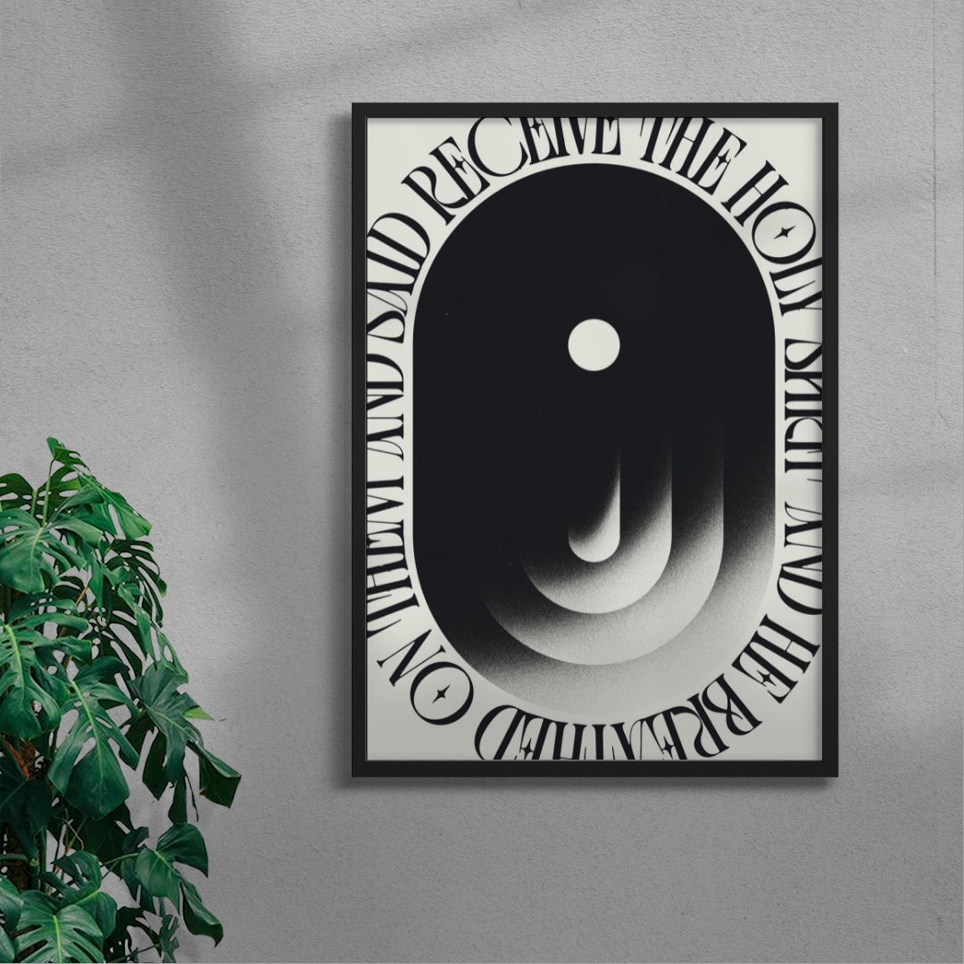 LIGHT UPON THEM contemporary wall art print by Xtian Miller - sold by DROOL