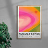 Manachopsis - UNFRAMED contemporary wall art print by Coveposter - sold by DROOL