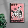 Rodeo contemporary wall art print by Caitlin Flood-Molyneux - sold by DROOL