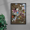 No Way I'm Stopping Now contemporary wall art print by Kitasavi - sold by DROOL