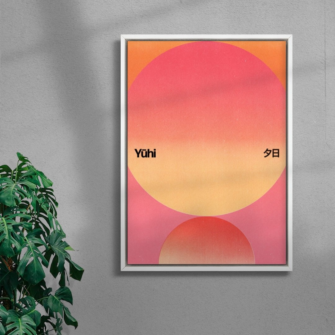 Evening Sun contemporary wall art print by Henry M. - sold by DROOL