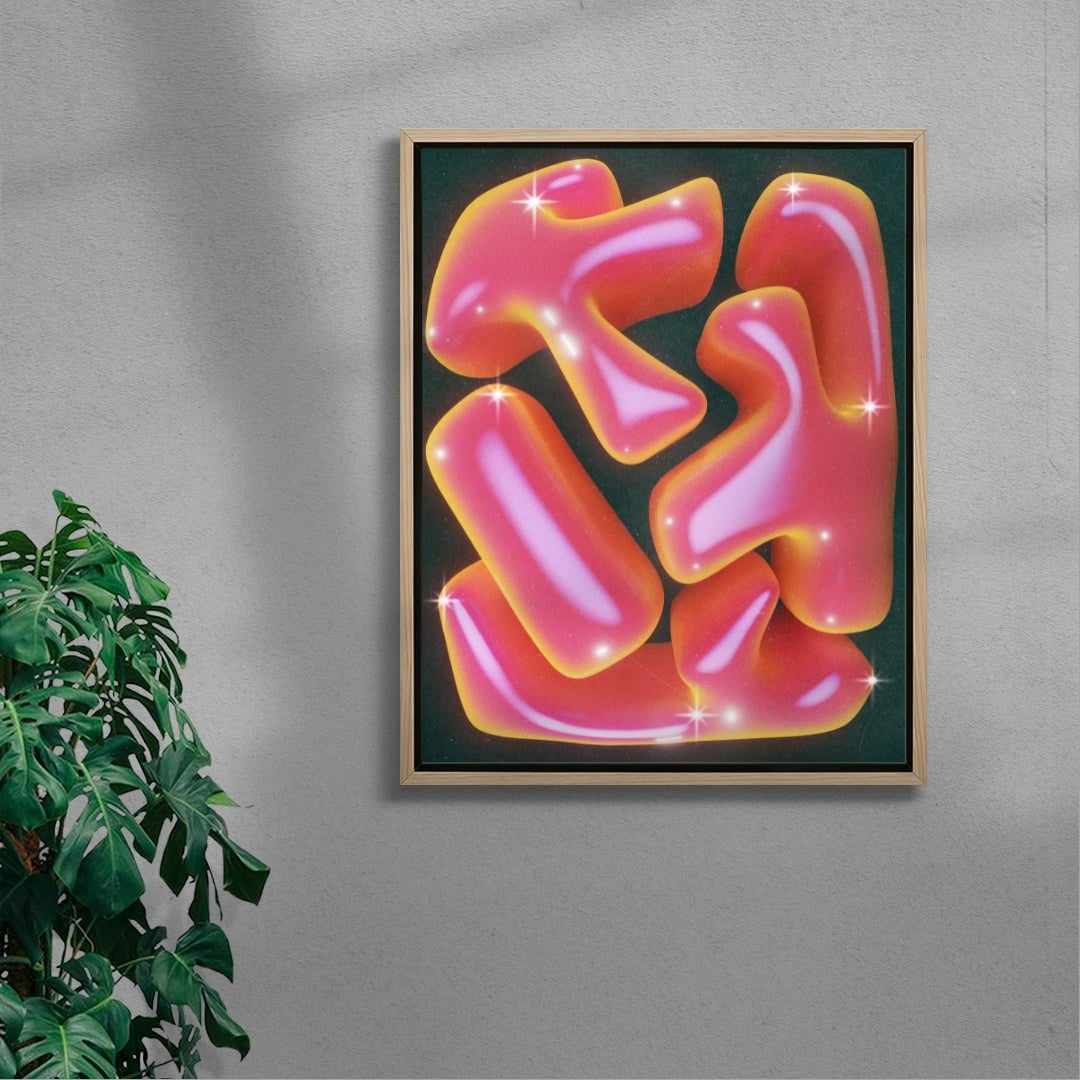 IFHY contemporary wall art print by Jasmin Chavez - sold by DROOL